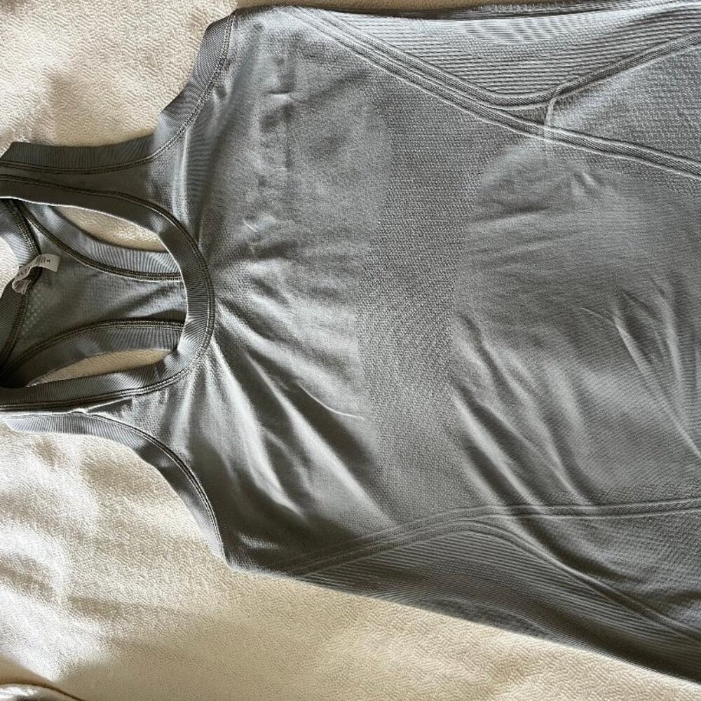 Athleta Racerback - Grey - Picture 1 of 2